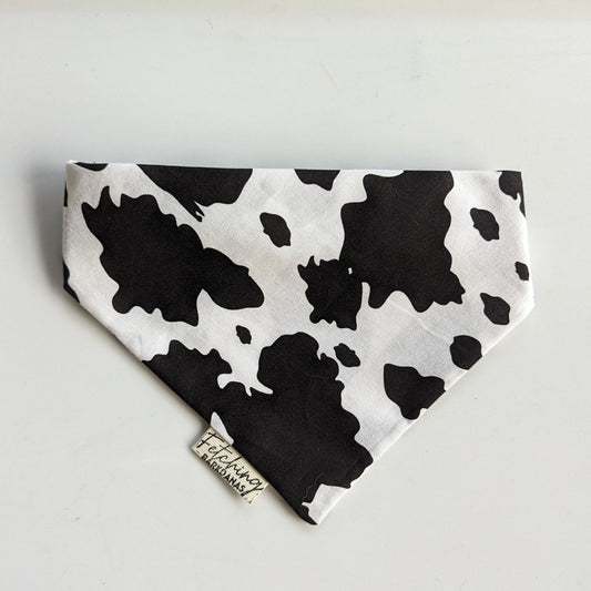 Cow Print Bandana