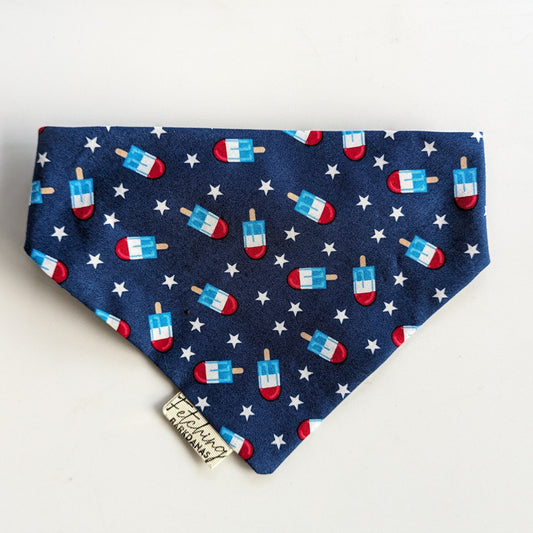 Red White and Blue Popsicle Bandana