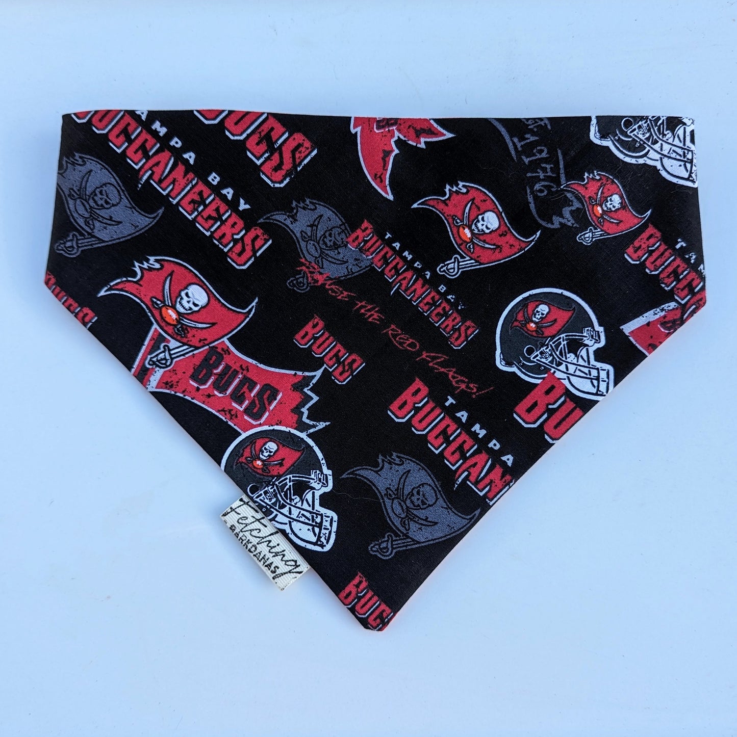 Tampa Bay Buccaneers (Black/Red) - Bandana