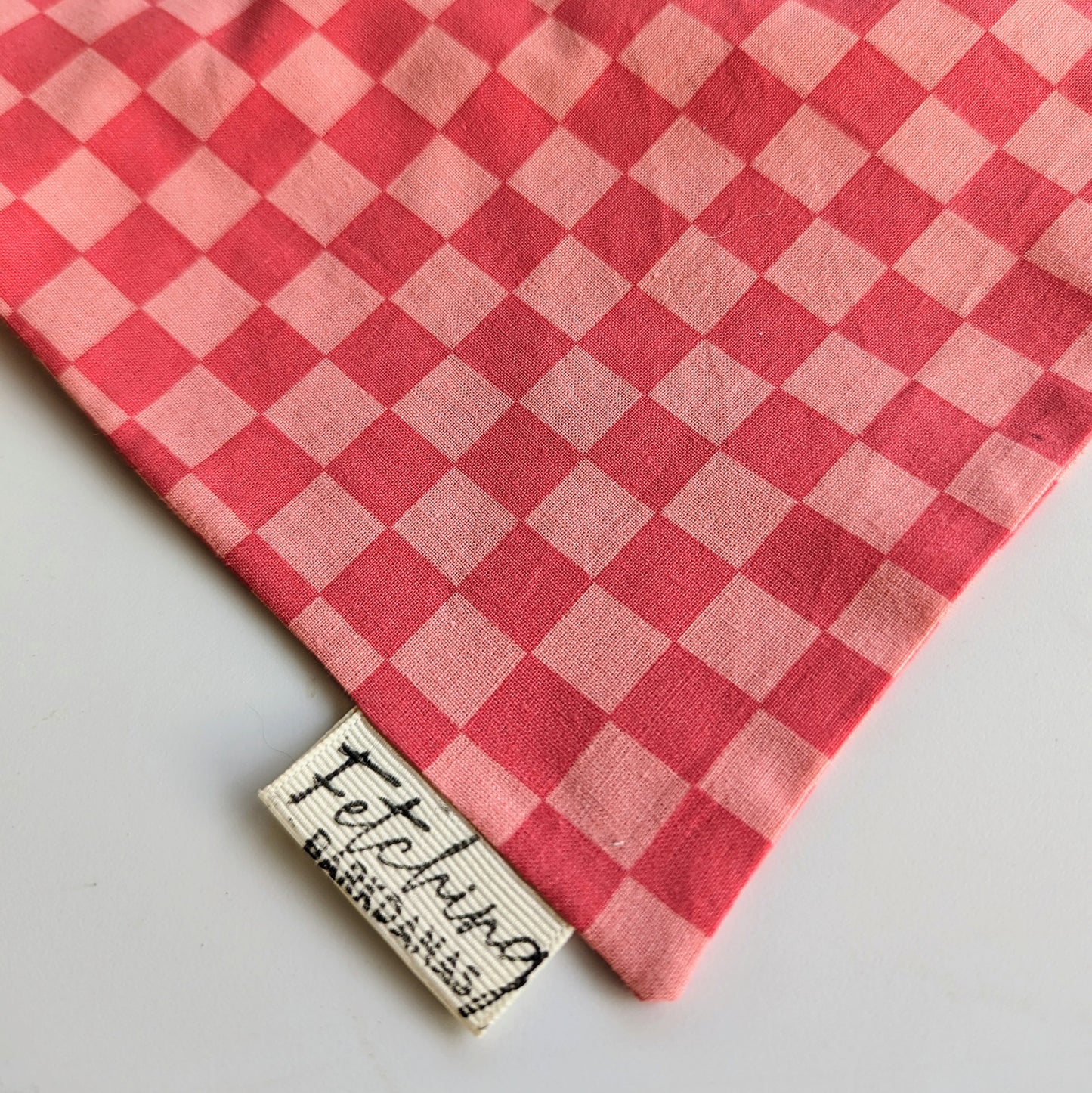 Pink Checkers - Bandana